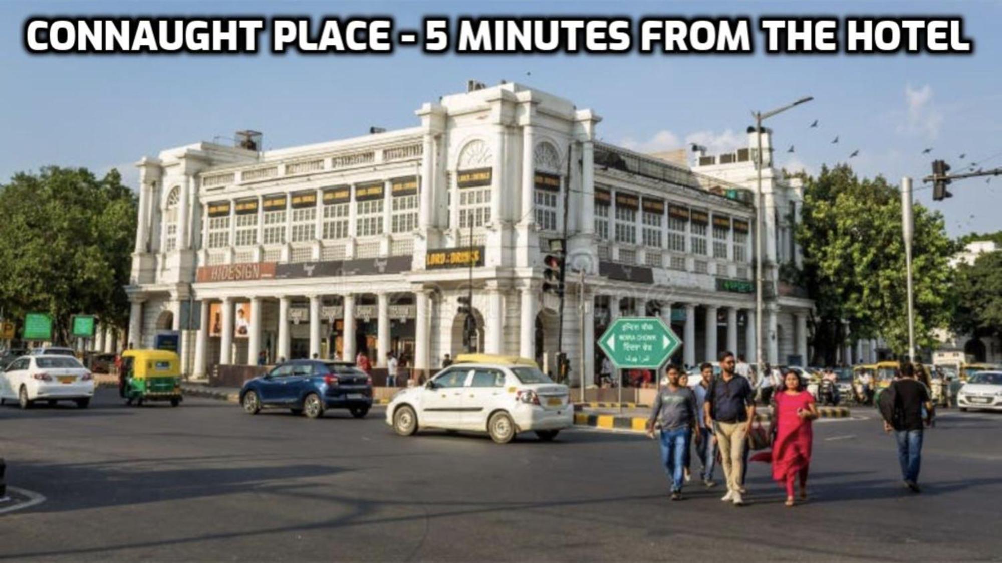 Hotel Glitz - Walk In From New Delhi Railway Station Ngoại thất bức ảnh